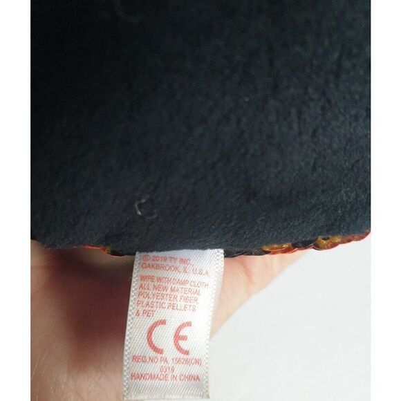 Ty Flippables Checks the Owl Sequin Plush Toy 10" Limited Edition - Picture 6 of 7